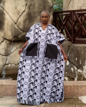 FABS MONCHROME KAFTAN