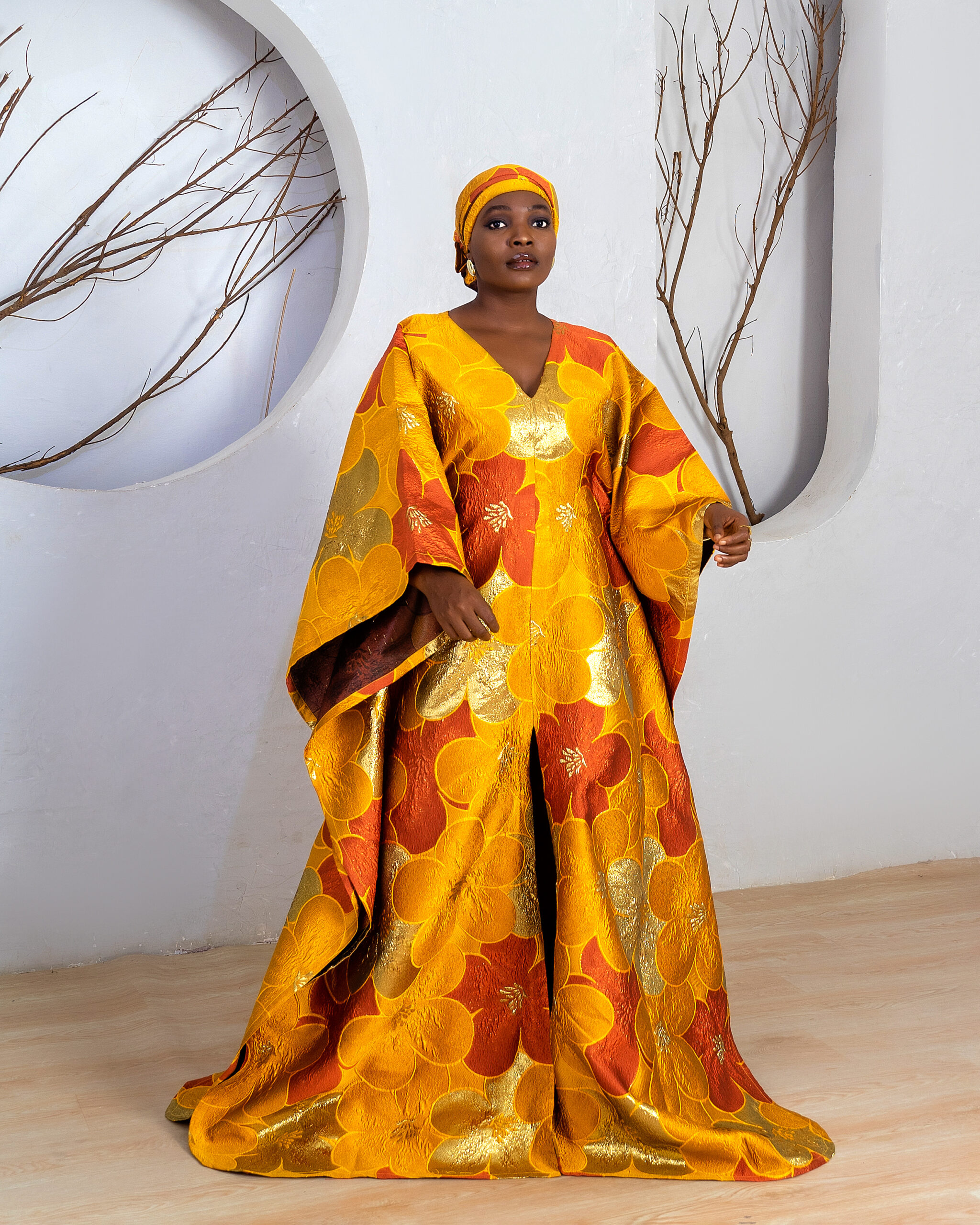 GOLD BLOOM DRESS - Image 2