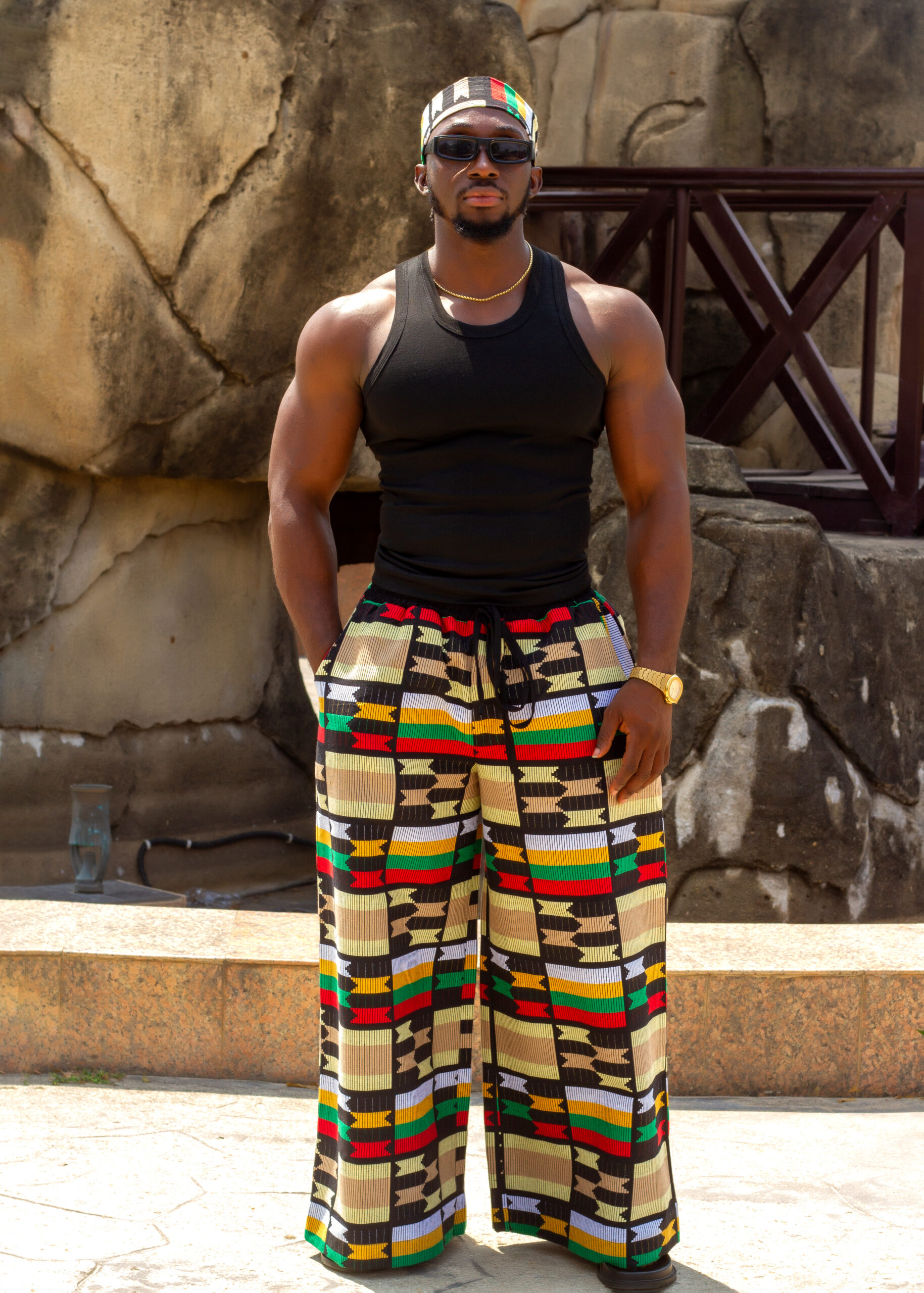 Multicolored Prime Pant