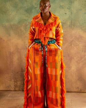 NANYA STRAIGHT SET — BURNT ORANGE