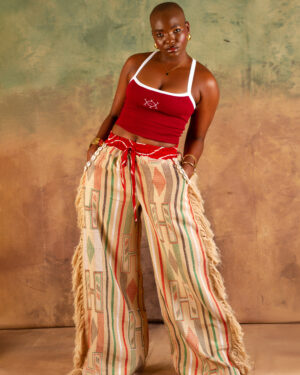 NANYA STRAIGHT PANTS — WHEAT
