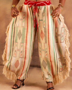 NANYA BARREL PANTS — WHEAT