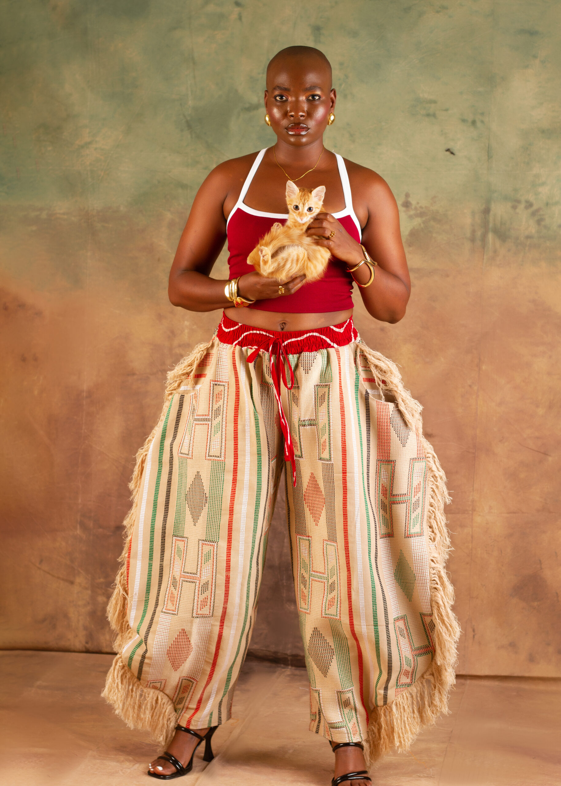 NANYA BARREL PANTS — WHEAT - Image 2